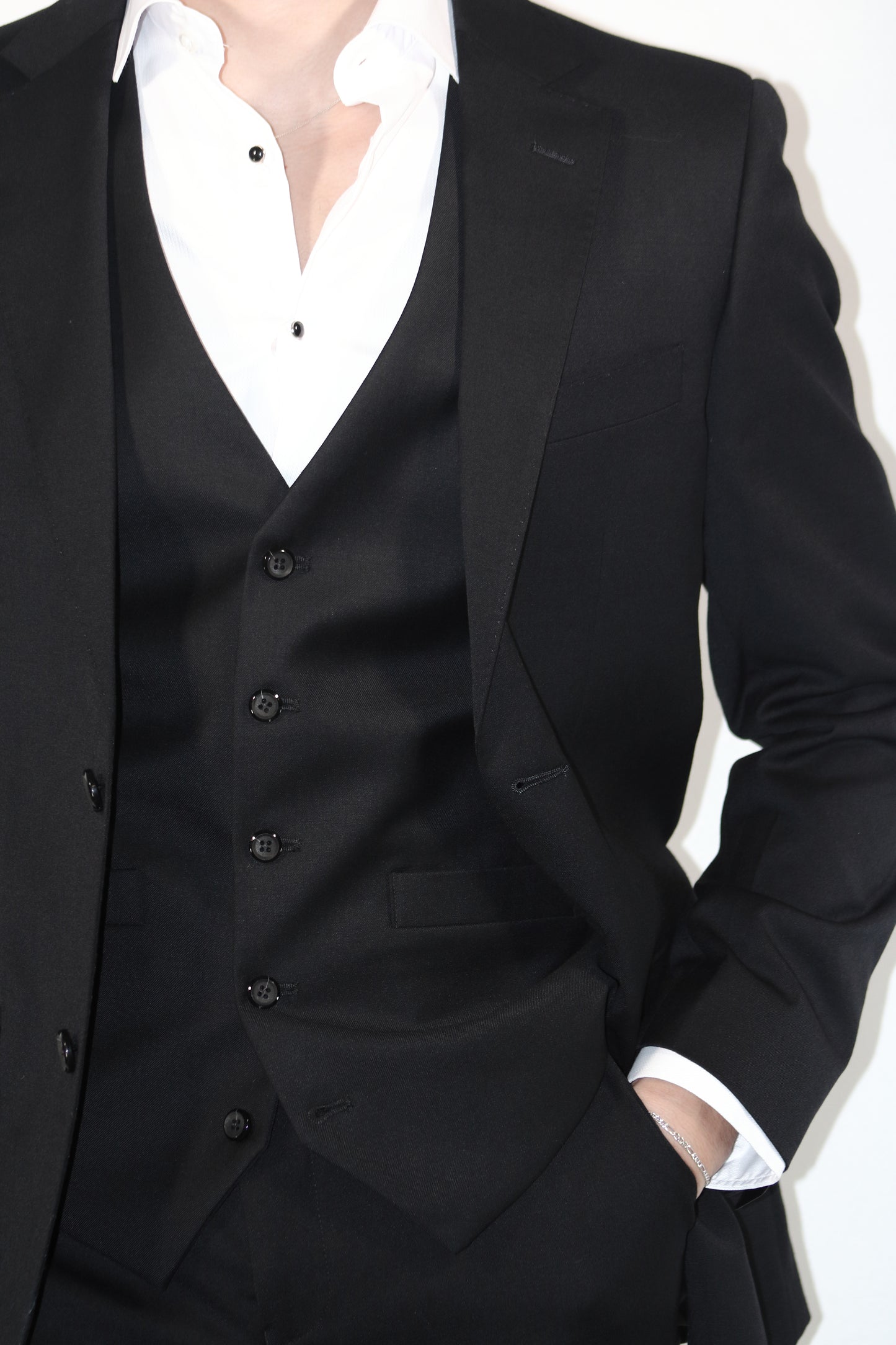 Wool Suit Black