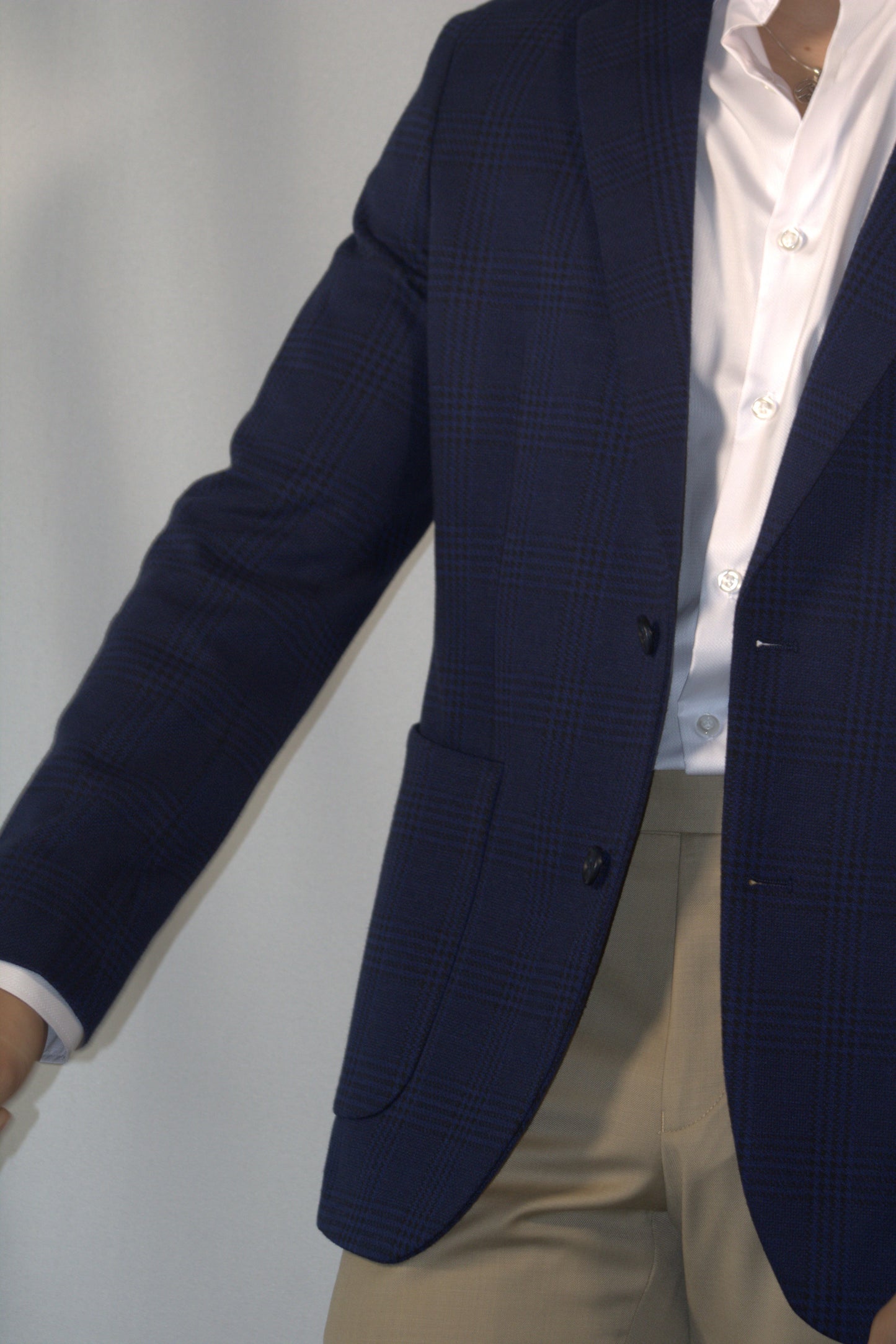 COTTON CAMBRIDGE BLUE SPORTS COAT