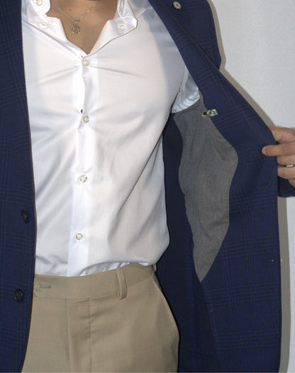 COTTON CAMBRIDGE BLUE SPORTS COAT