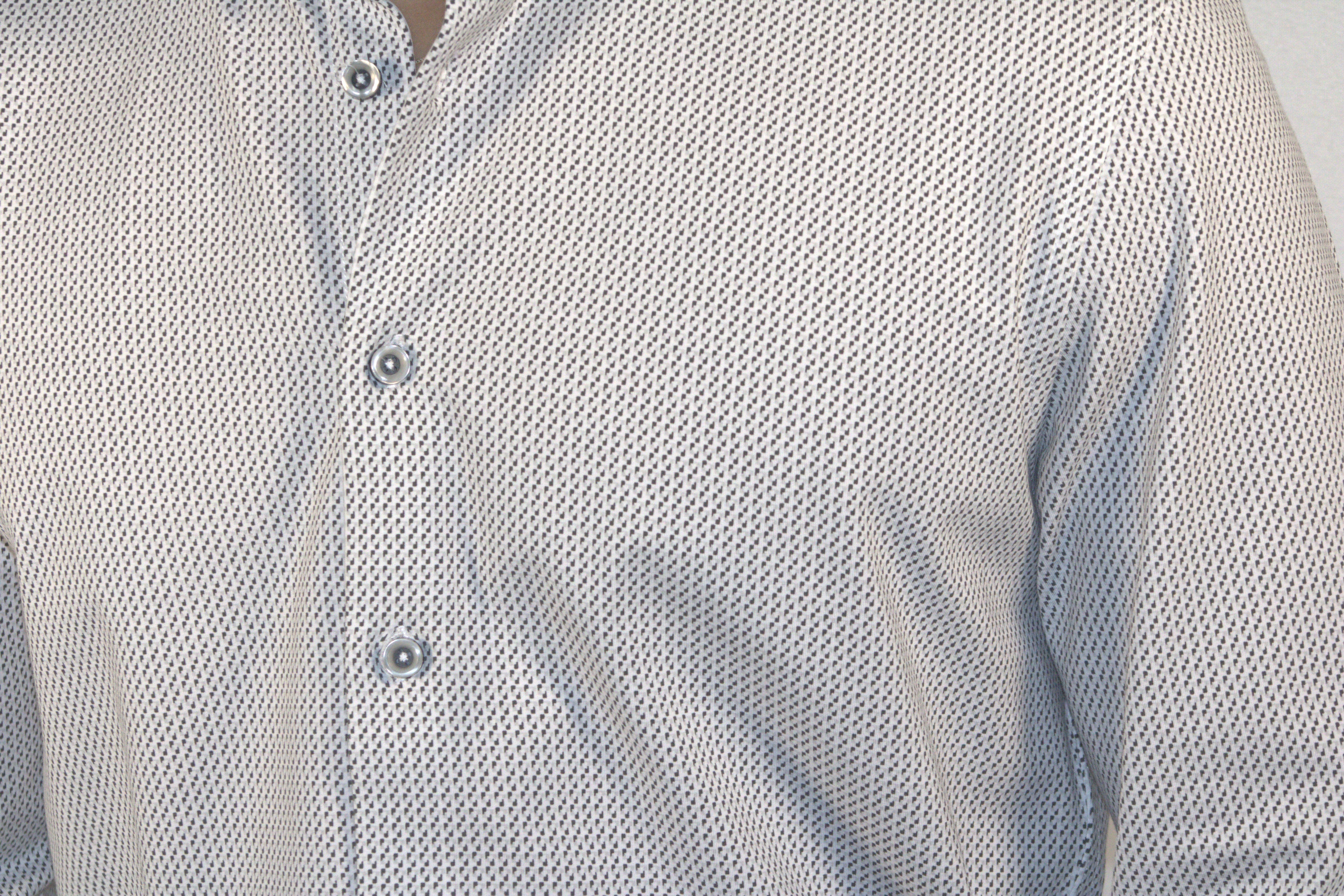 CAMISA ECHO BLANCO Y NEGRO