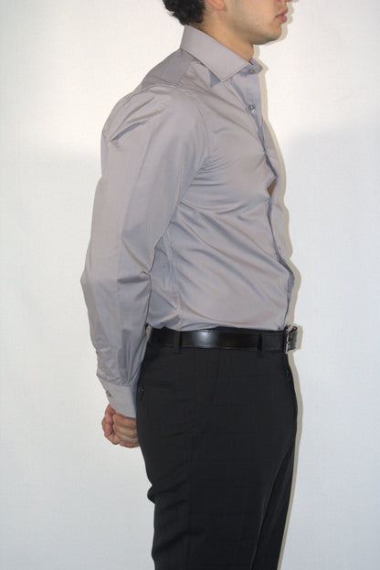 COTTON GRAY SHIRT