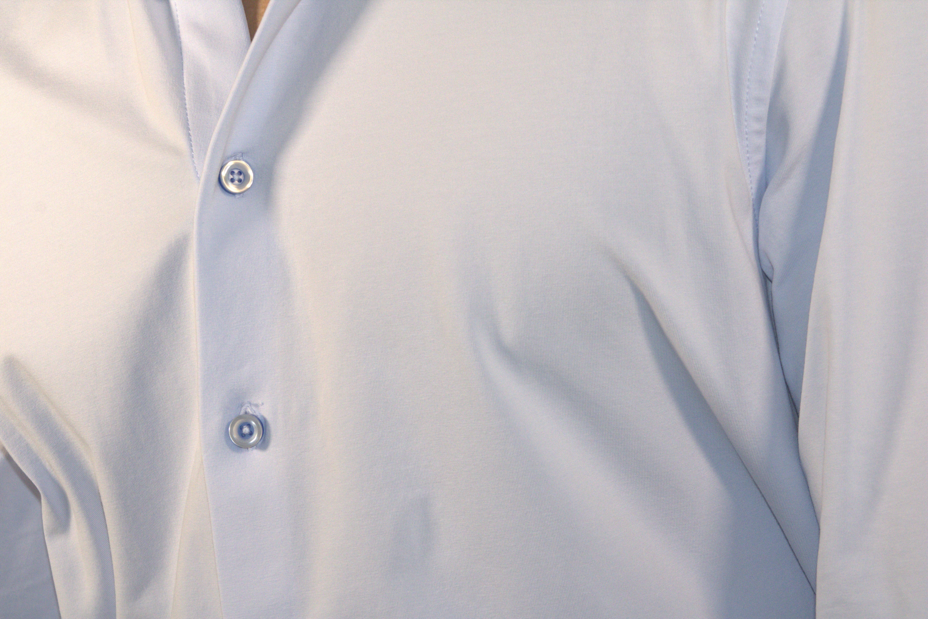 CAMISA STRETCH AZUL CIELO