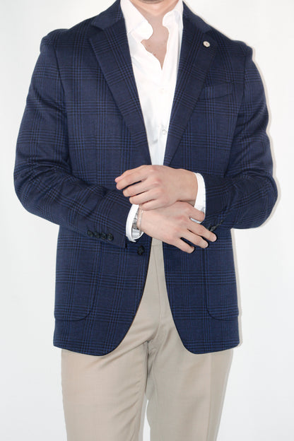 COTTON CAMBRIDGE BLUE SPORTS COAT