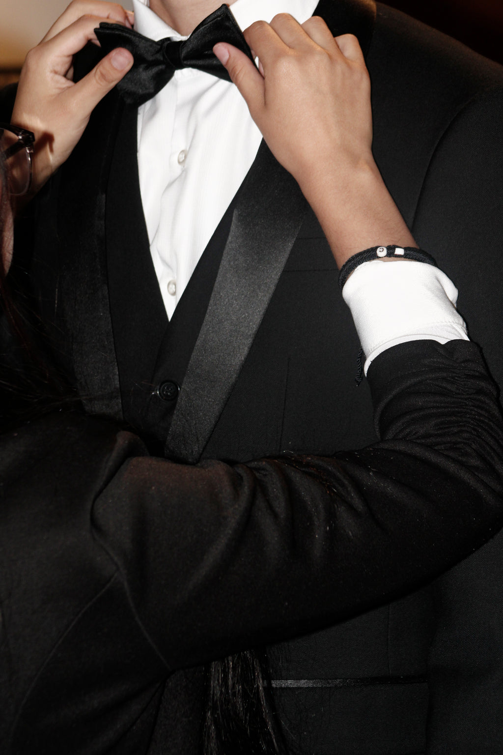 SACO DE ESMOQUIN NEGRO SOLAPA REDONDA