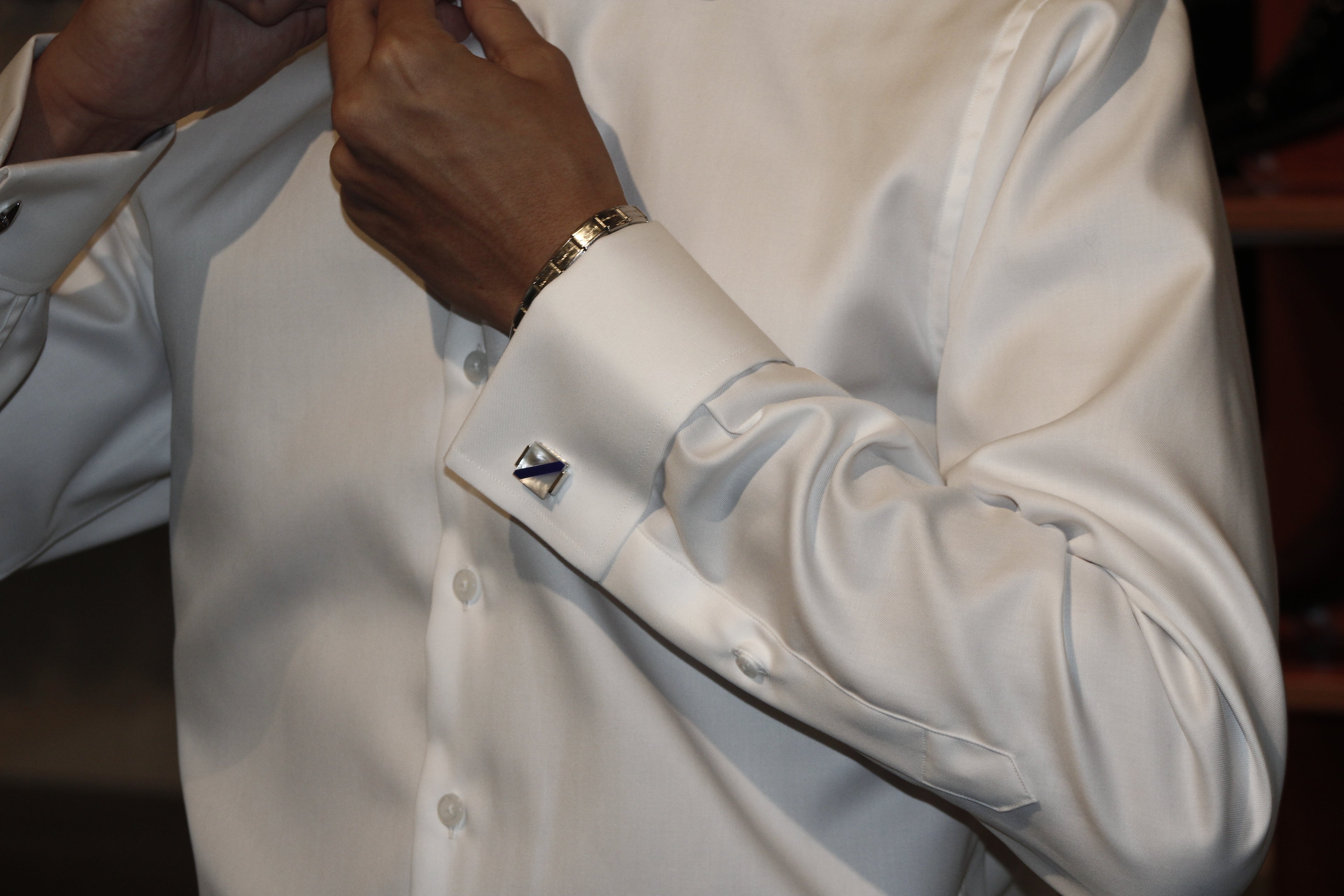 FRENCH CUFF COTTON SHIRT