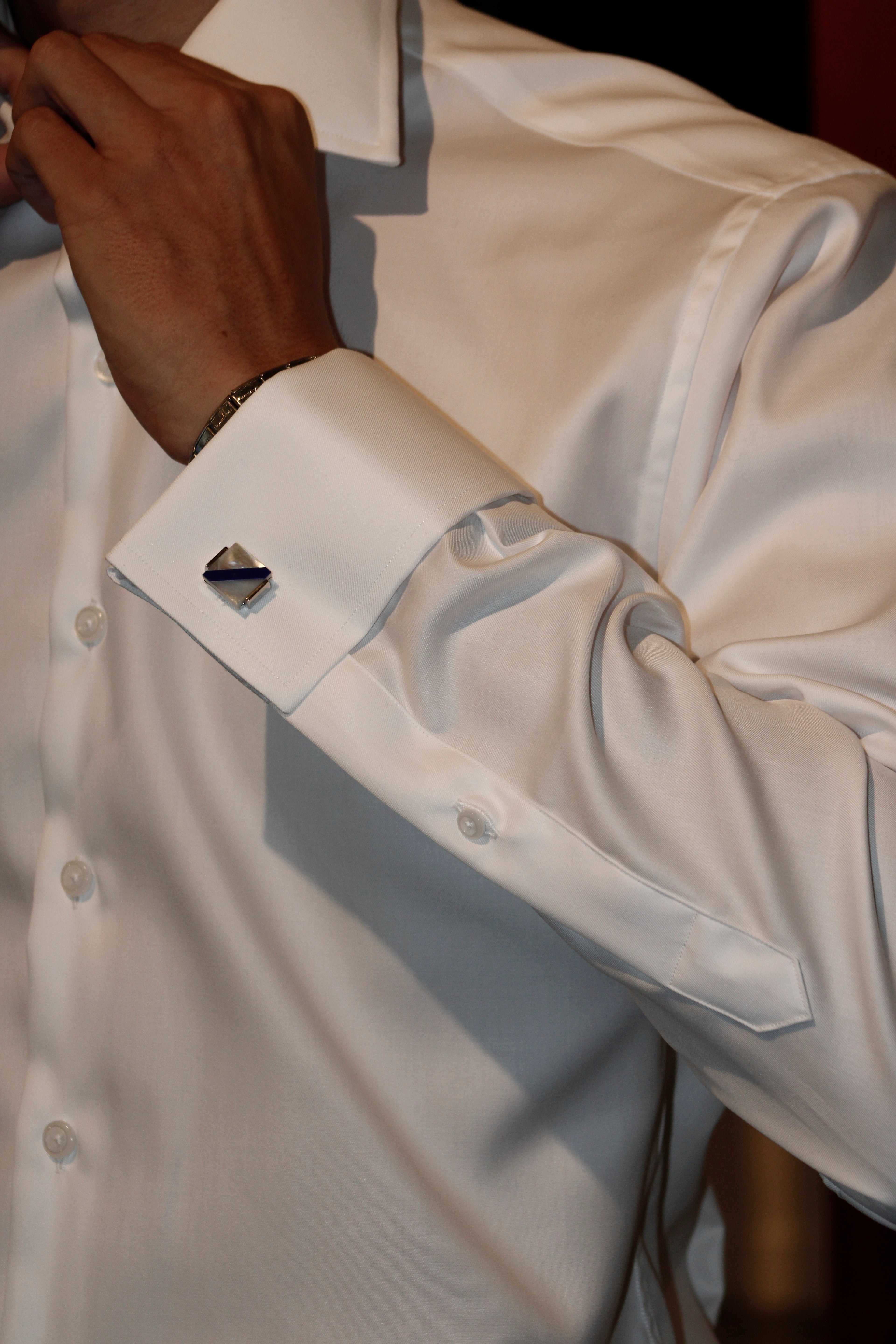 FRENCH CUFF COTTON SHIRT