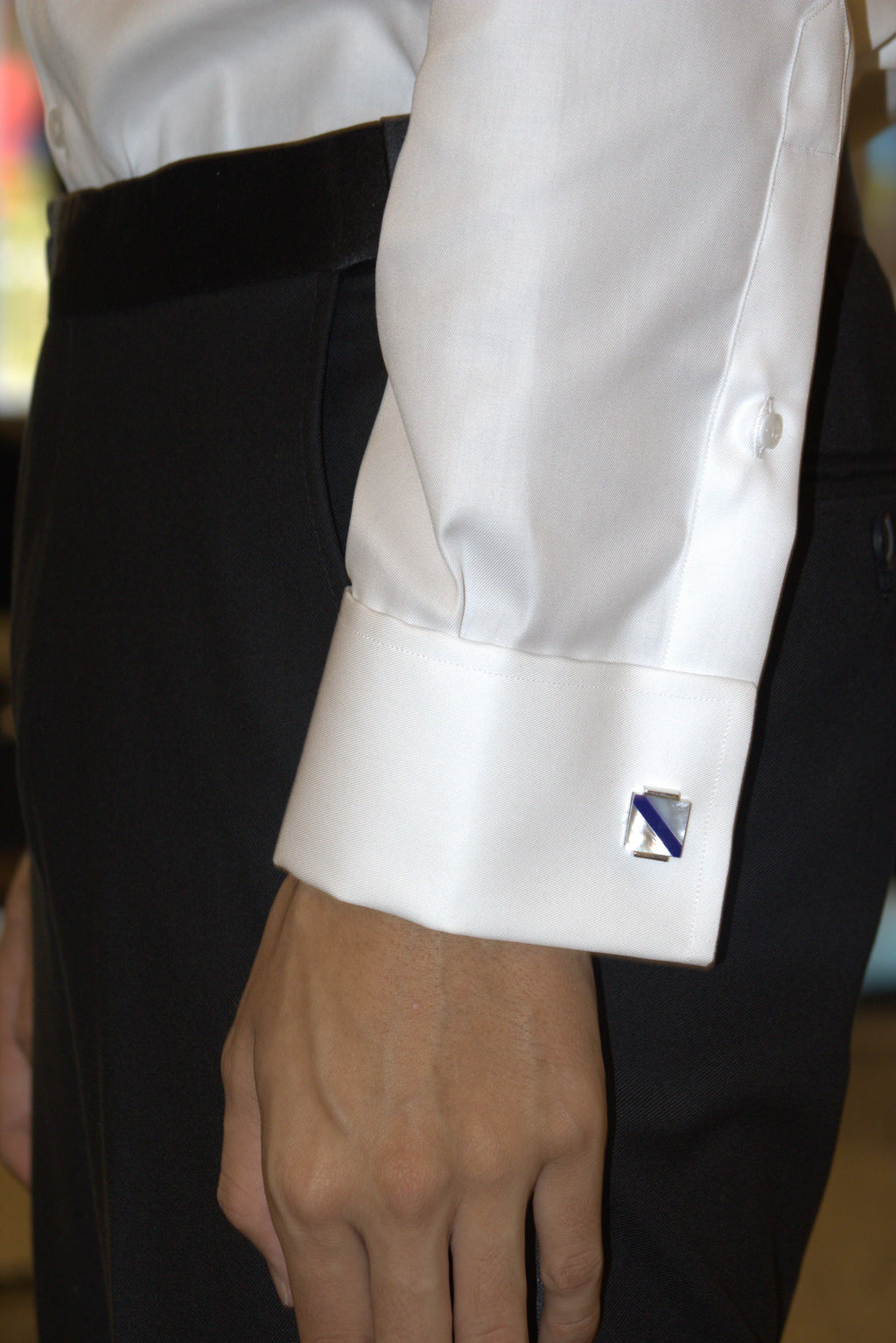 FRENCH CUFF COTTON SHIRT