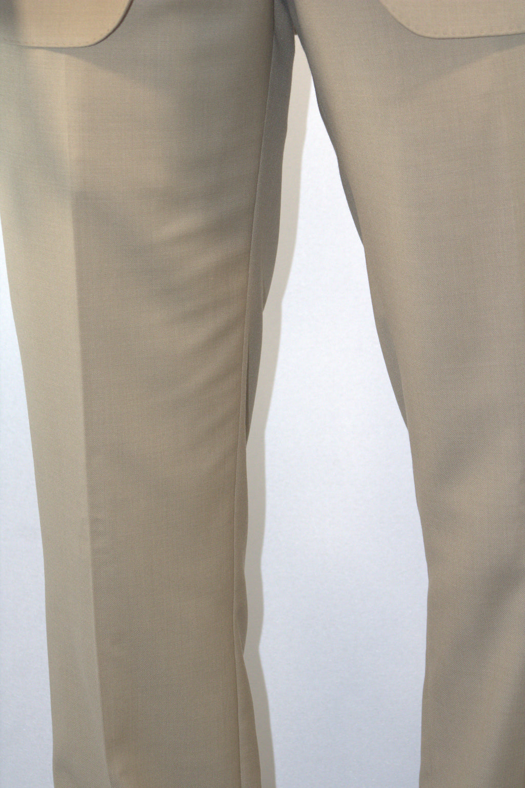 PANTALON CAMEL EN LANA